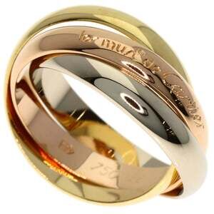 CARTIER 18k Gold Trinity Ring #52